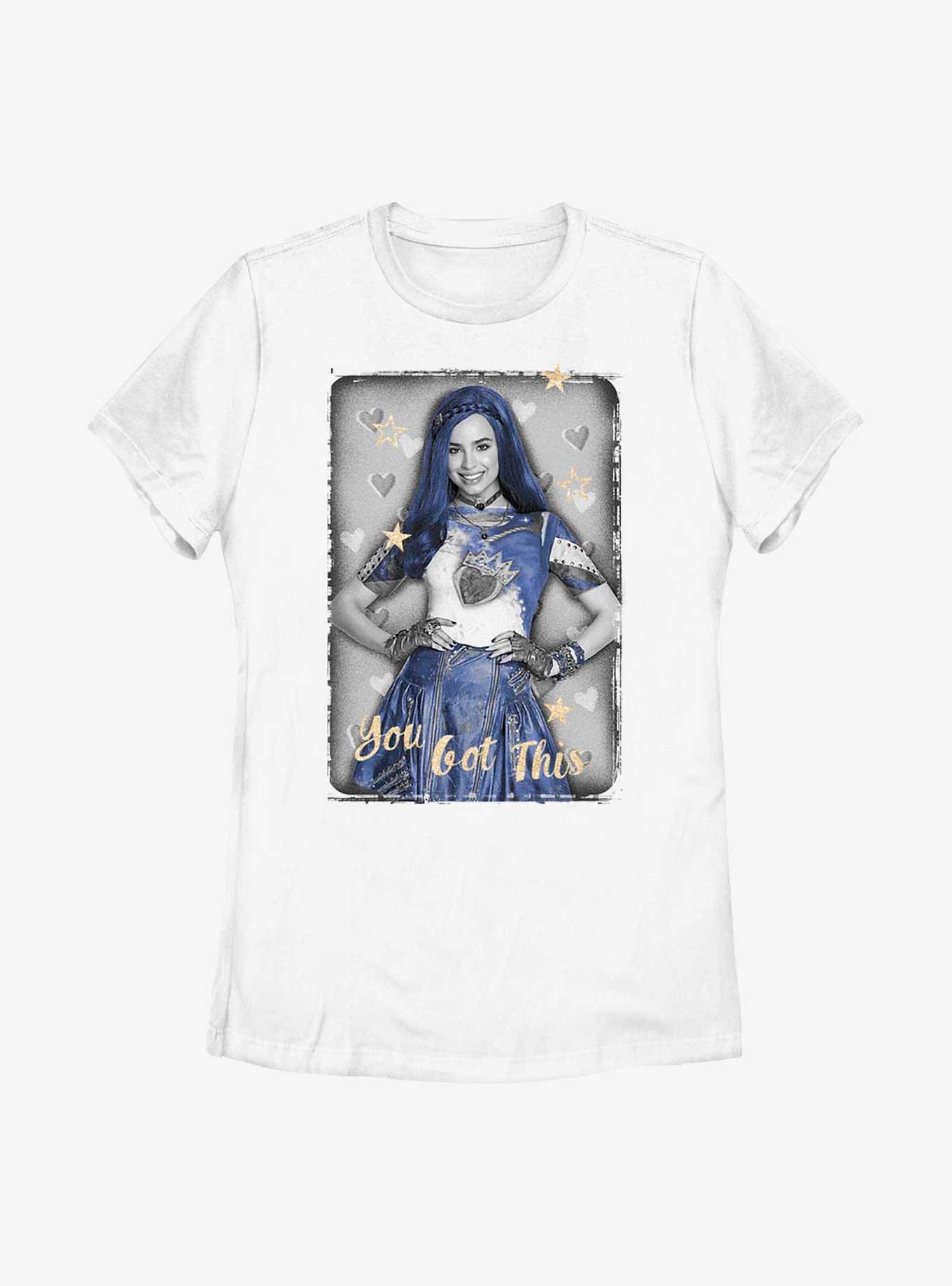 Disney Descendants You Got This Womens T-Shirt, WHITE, hi-res