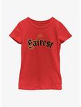 Disney Descendants Fairest Youth Girls T-Shirt, RED, hi-res