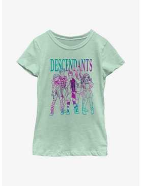 Disney Descendants Sketch Group Youth Girls T-Shirt, , hi-res