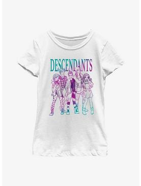 Disney Descendants Sketch Group Youth Girls T-Shirt, , hi-res