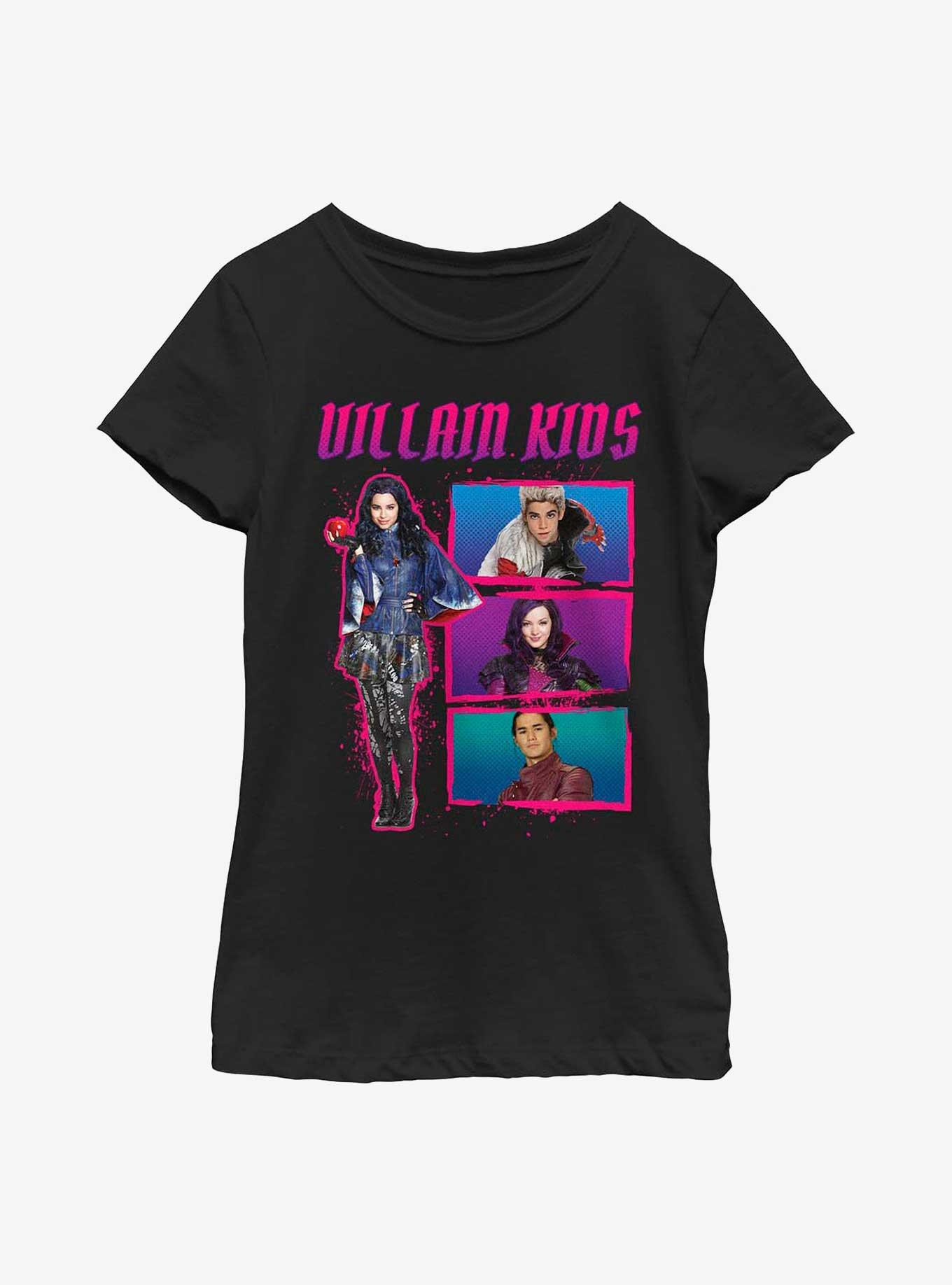 Disney Descendants Villain Kids Box Up Youth Girls T-Shirt, , hi-res