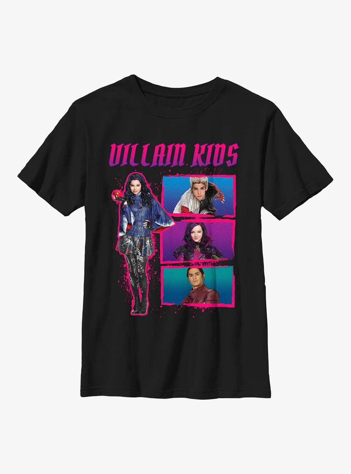 Disney Descendants Villain Kids Box Up Youth T-Shirt, , hi-res
