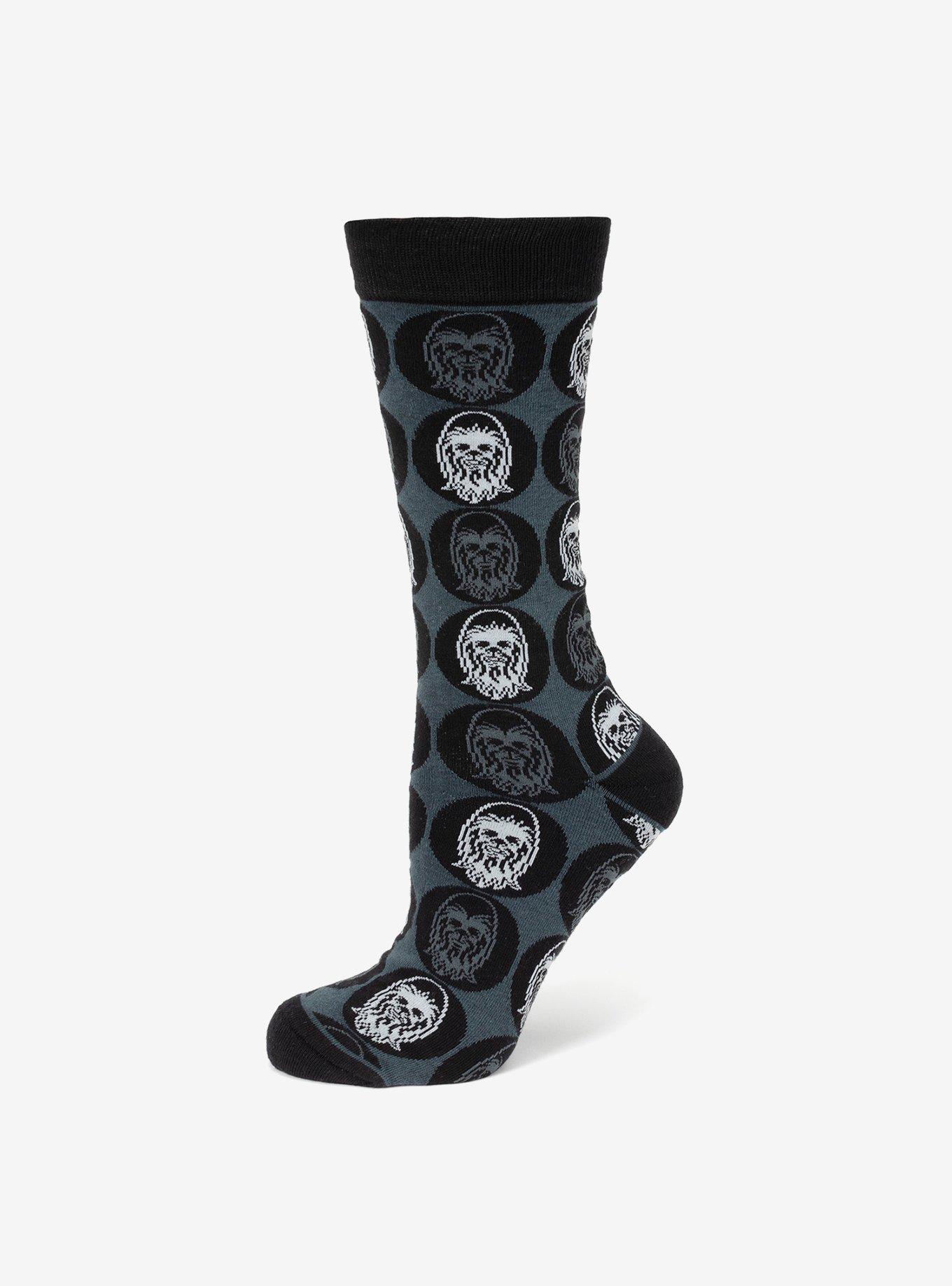 Star Wars Chewbacca Black Men's Socks, , hi-res