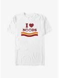 Maruchan I Heart Noods T-Shirt, WHITE, hi-res
