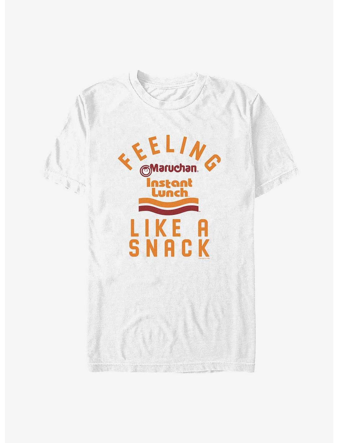 Maruchan Feeling Like Snack T-Shirt, WHITE, hi-res