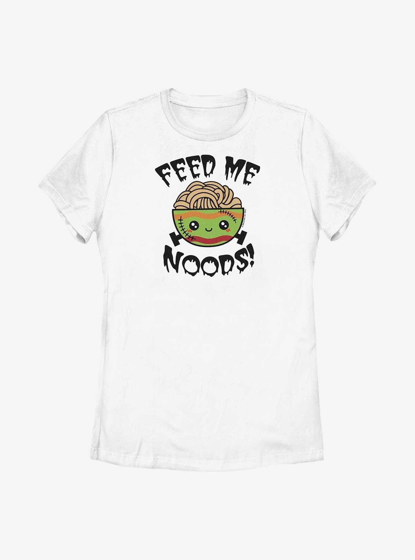 Maruchan Feed Me Noods Womens T-Shirt, WHITE, hi-res