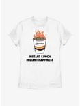 Maruchan Instant Happiness Womens T-Shirt, WHITE, hi-res