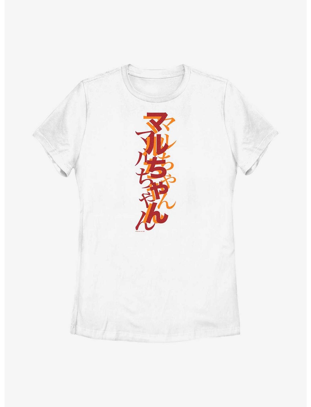 Maruchan Layered Kanji Womens T-Shirt, WHITE, hi-res