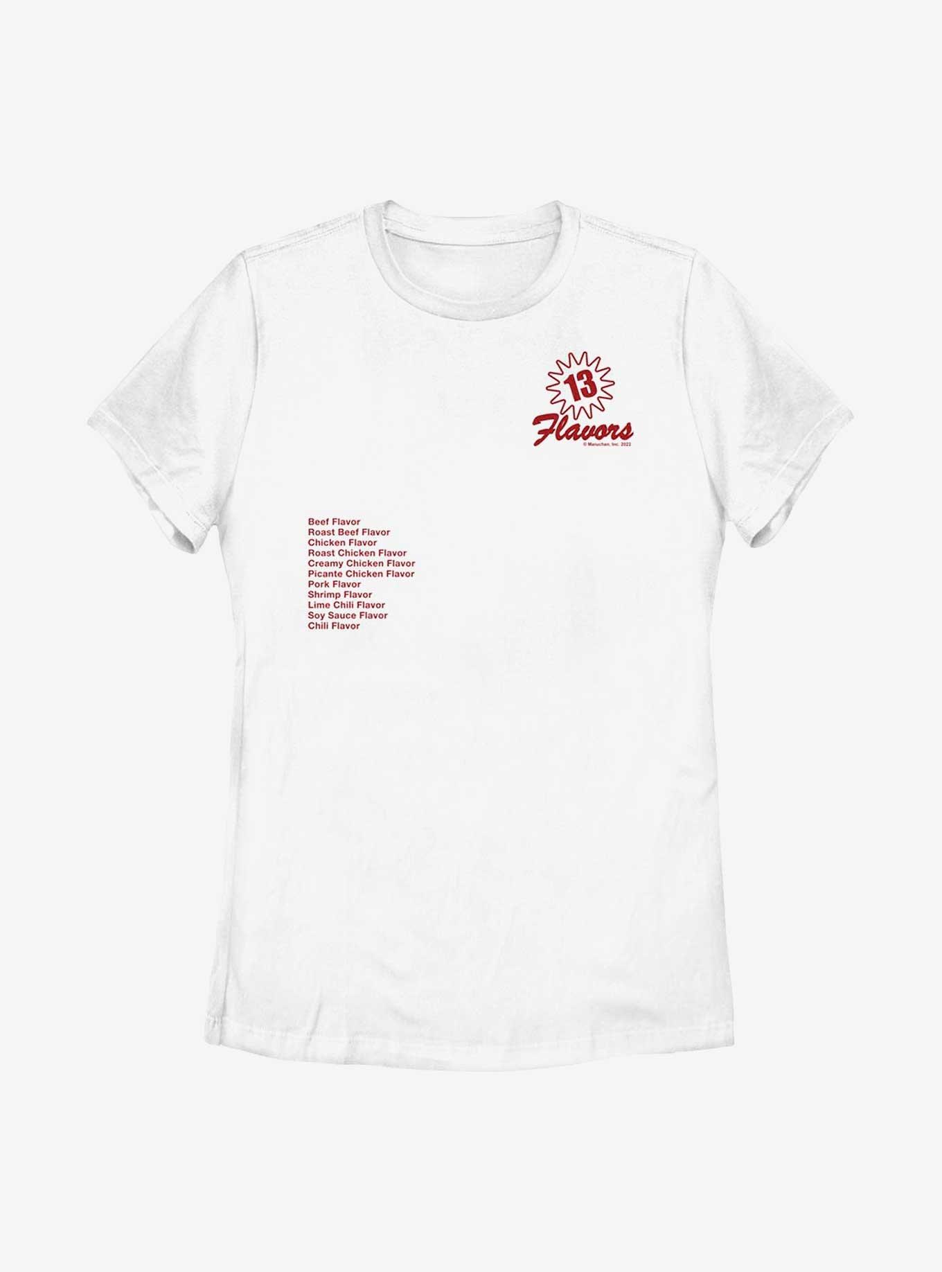 Maruchan 13 Flavors Womens T-Shirt, , hi-res