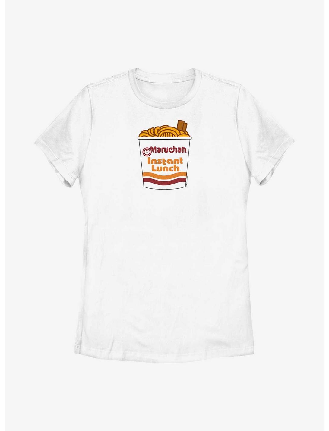 Maruchan Chopstick Noodles Womens T-Shirt, WHITE, hi-res