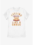 Maruchan Feeling Like Snack Womens T-Shirt, WHITE, hi-res