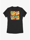 Maruchan Flavors Womens T-Shirt, BLACK, hi-res