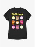 Maruchan Neon Icons Womens T-Shirt, BLACK, hi-res