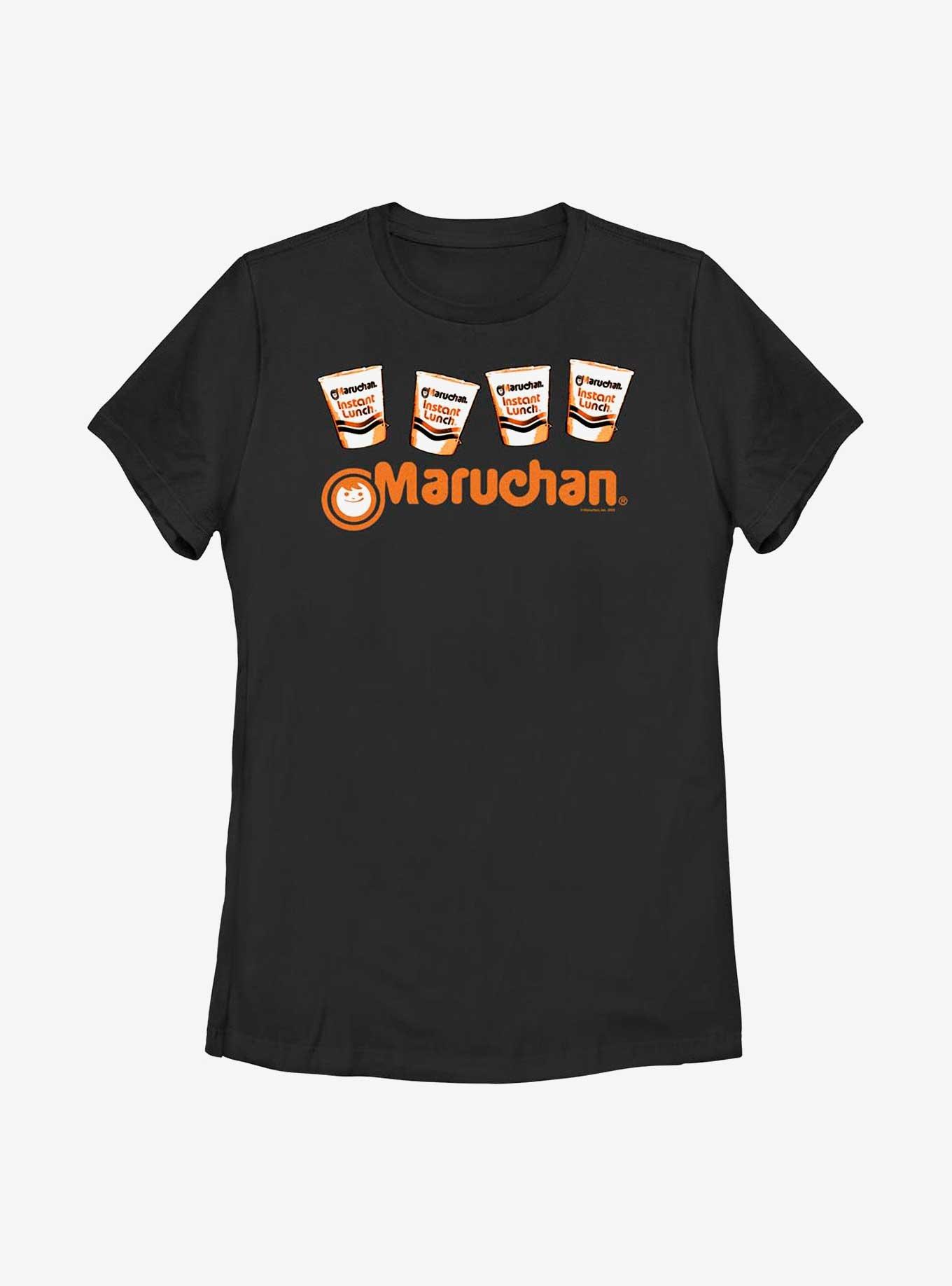 Maruchan Noodle Cups Row Womens T-Shirt, , hi-res