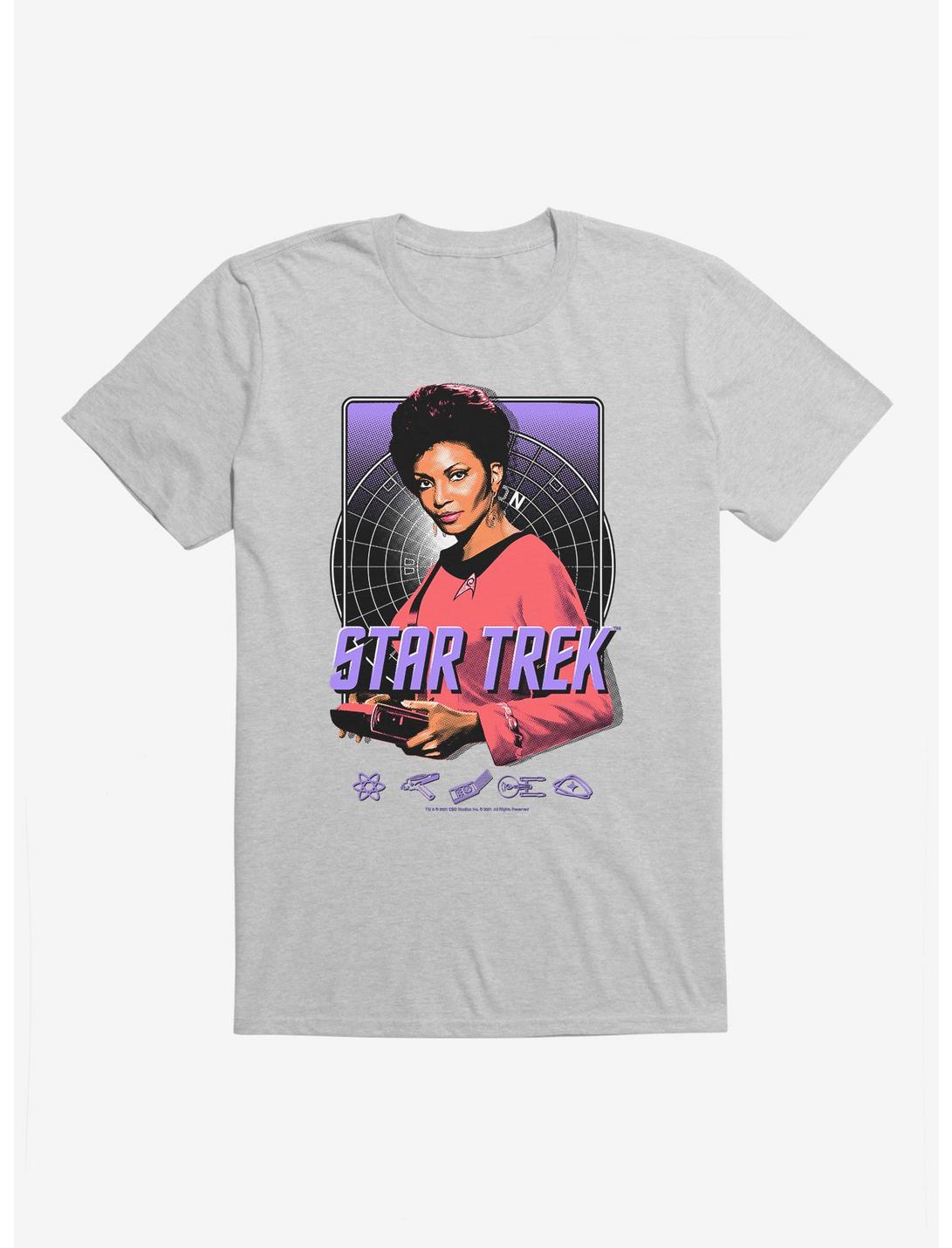Star Trek Nyota Uhura Portrait T-Shirt, HEATHER GREY, hi-res