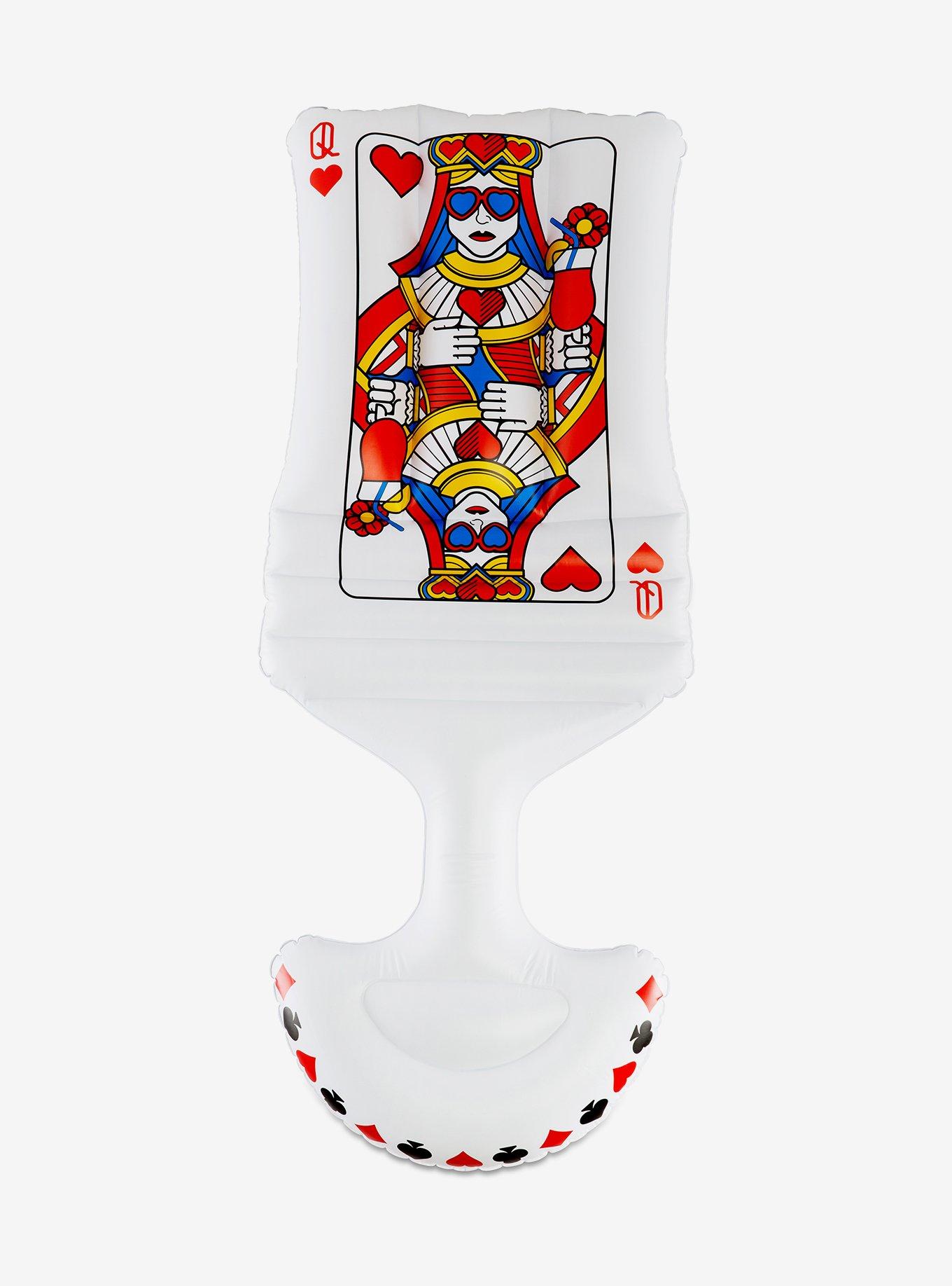 BigMouth Playing Cards Saddle Seat Pool Float (Set Of 2), , hi-res
