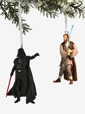 Hallmark Star Wars Darth Vader & Obi-Wan Kenobi Ornament Set