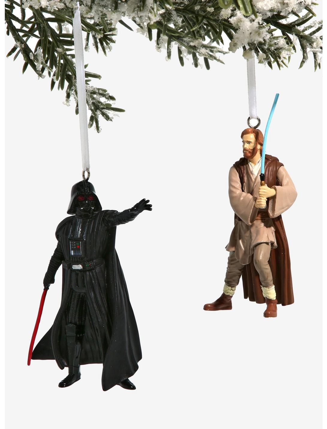 Hallmark Star Wars Darth Vader & Obi-Wan Kenobi Ornament Set, , hi-res