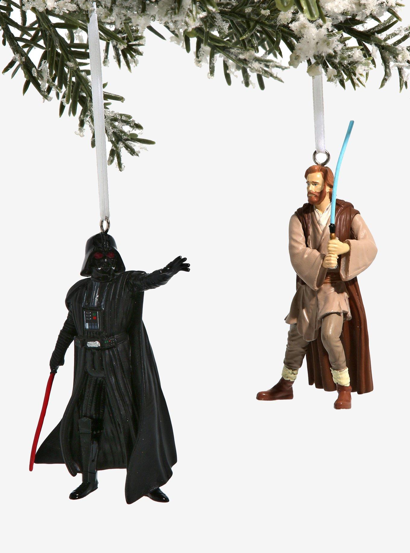 Hallmark Star Wars Darth Vader & Obi-Wan Kenobi Ornament Set, , hi-res