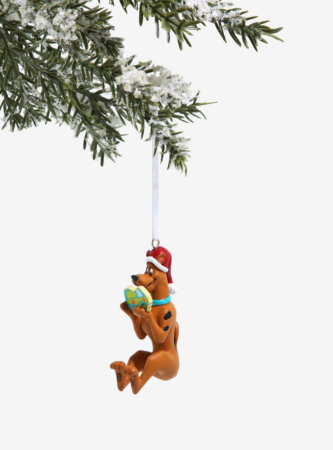 Hallmark Scooby-Doo Santa Scooby-Doo Eating A Cookie Ornament, , hi-res