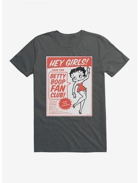Betty Boop Hey Girls T-Shirt, CHARCOAL, hi-res