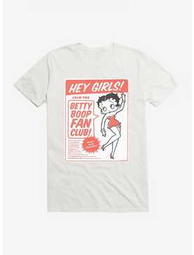 Betty Boop Hey Girls T-Shirt, WHITE, hi-res