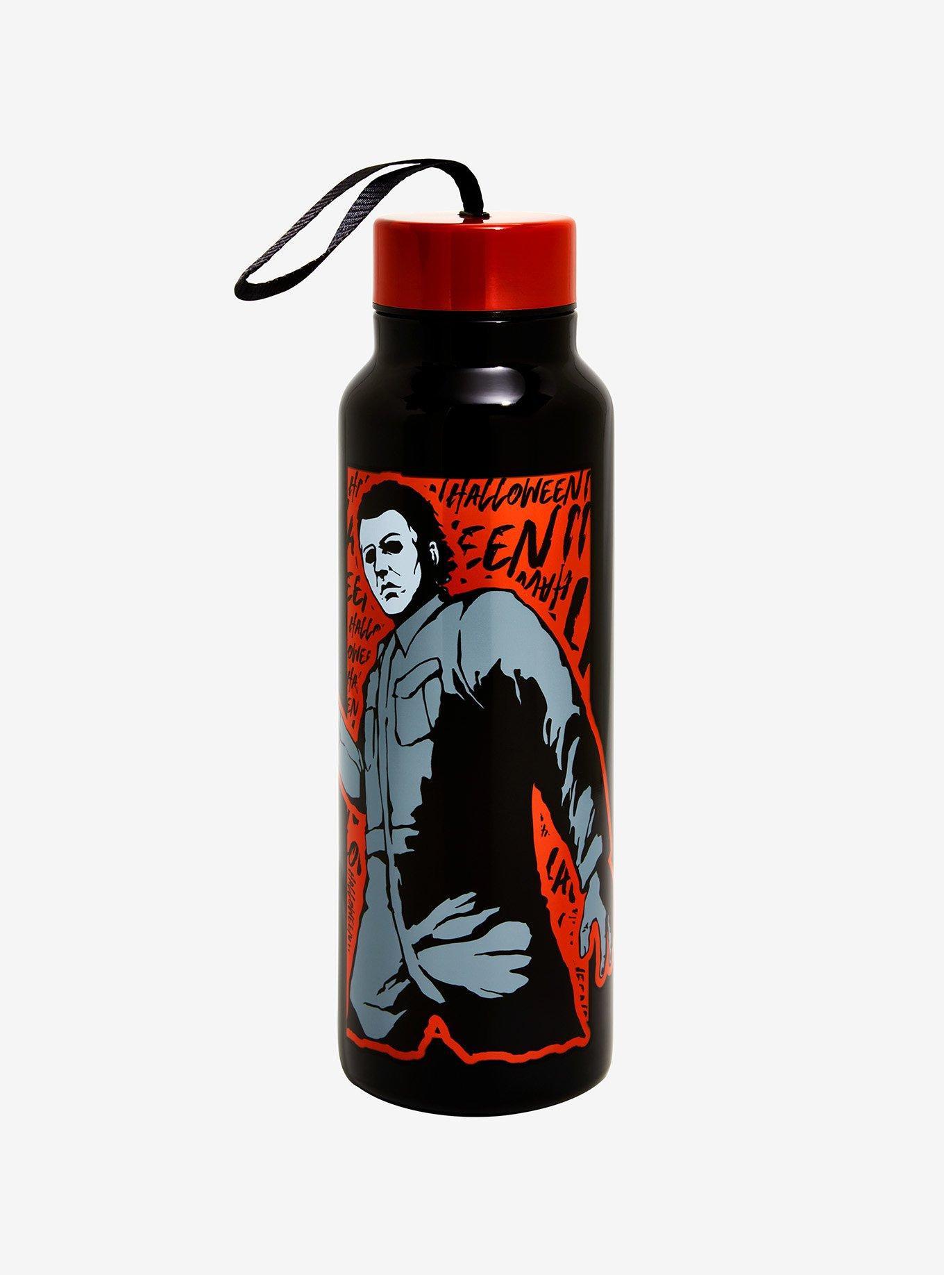 Halloween No One Comes Home Strap Water Bottle, , hi-res