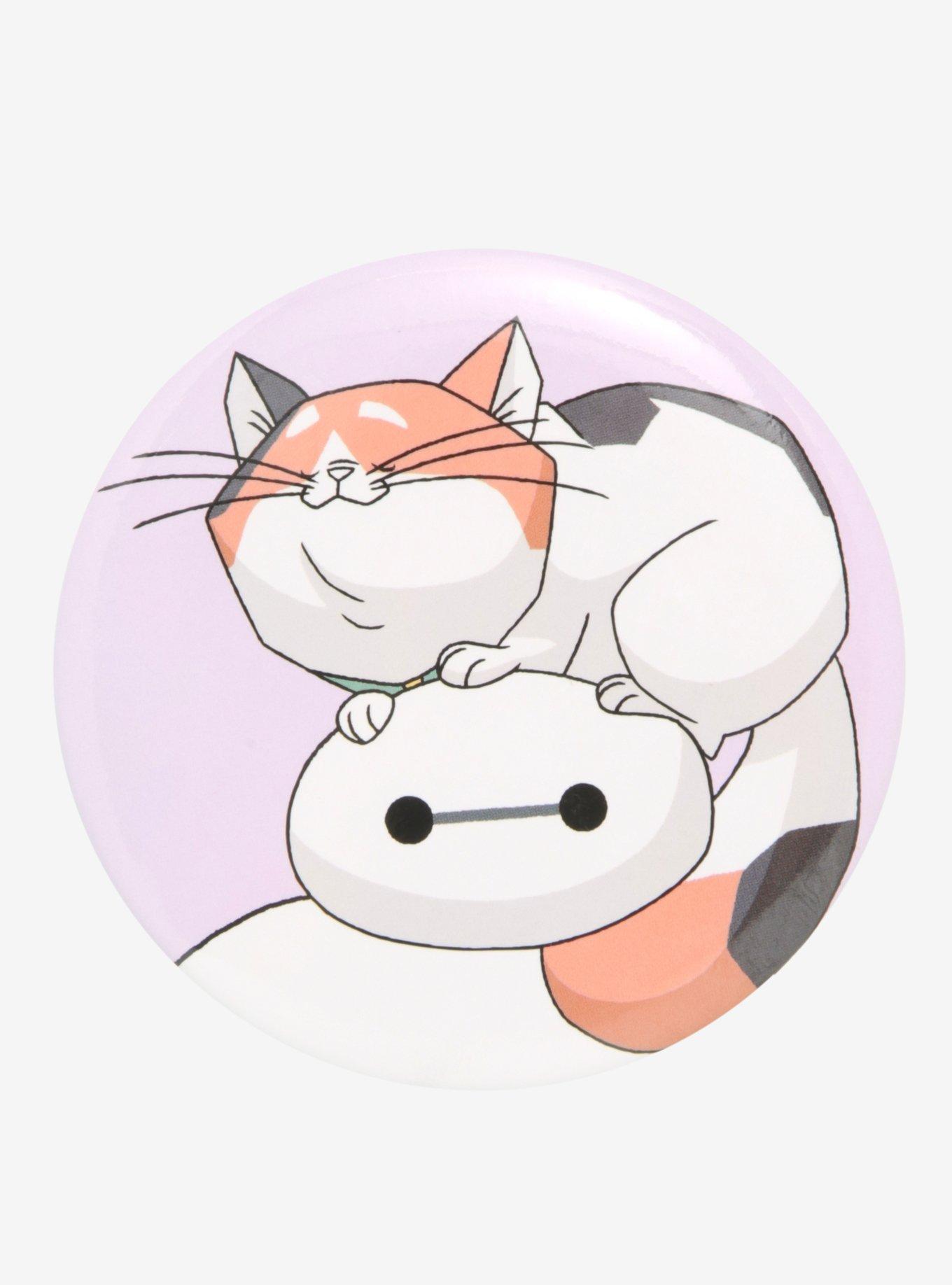 Disney Big Hero 6 Baymax Mochi 3 Inch Button, , hi-res