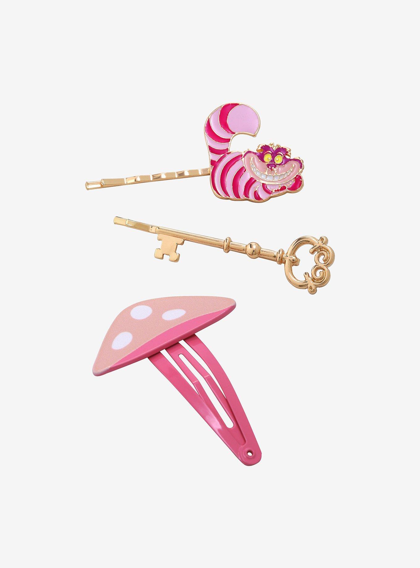 Disney Alice in Wonderland Cheshire Cat Hair Clip Set - BoxLunch Exclusive , , hi-res