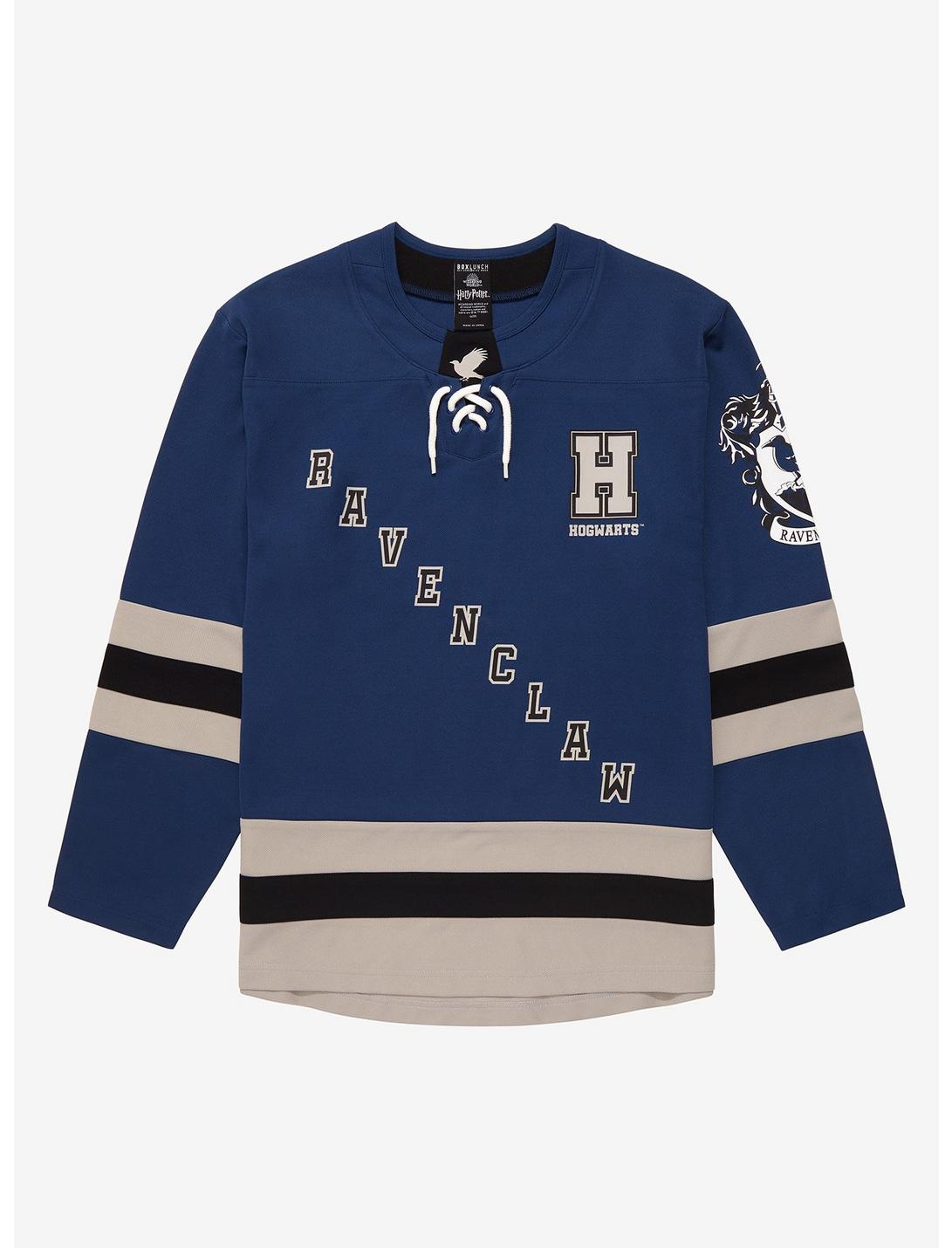 Harry Potter Ravenclaw Hockey Jersey - BoxLunch Exclusive, BLUE, hi-res