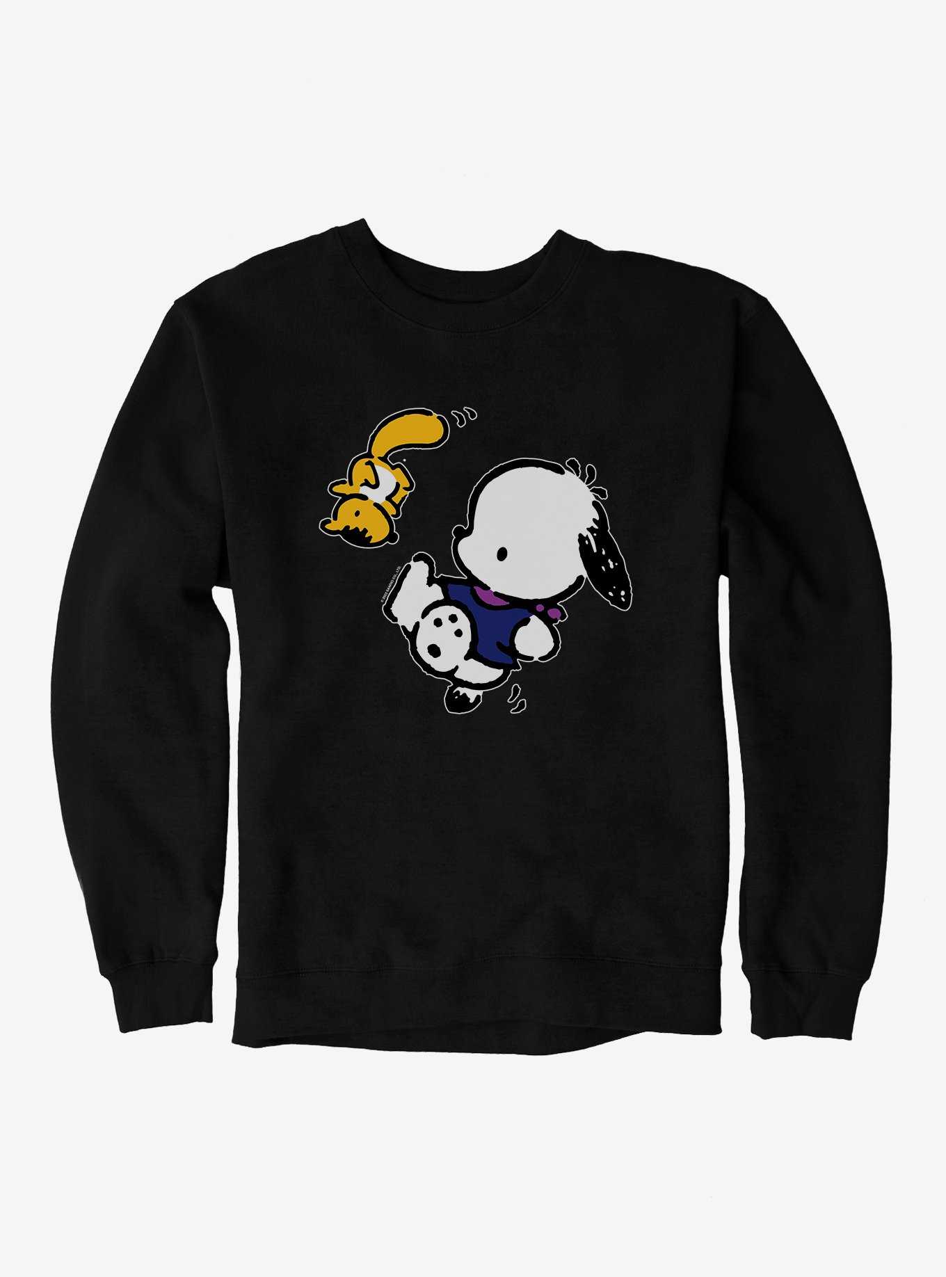 Pochacco Hanging Out With Mon-Mon Sweatshirt, , hi-res