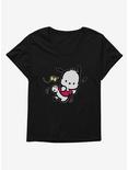 Pochacco Butterfly Chase Womens T-Shirt Plus Size, , hi-res
