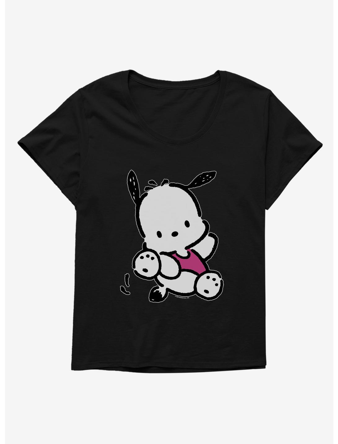 Pochacco Here For Fun Leaps Womens T-Shirt Plus Size, , hi-res