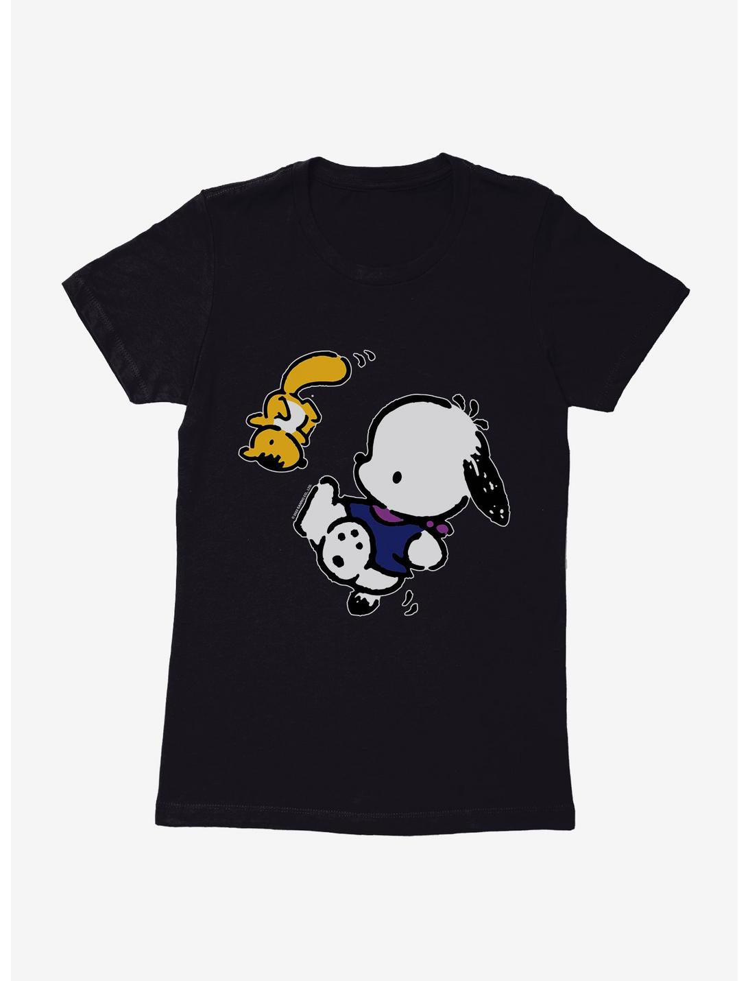 Pochacco Hanging Out With Mon-Mon Womens T-Shirt, , hi-res