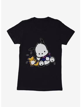 Pochacco Playing With Mon-Mon Womens T-Shirt, , hi-res