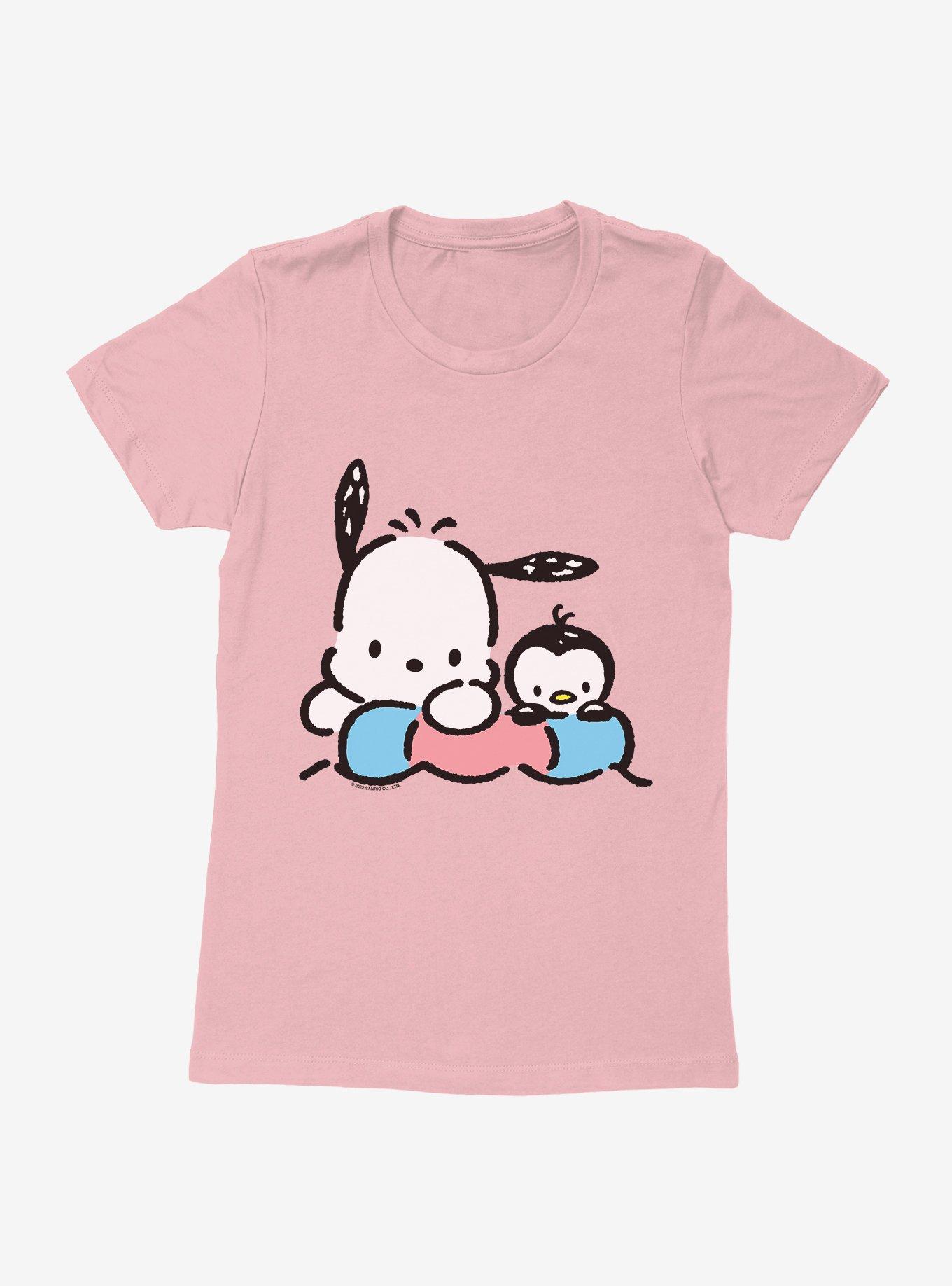 Pochacco Tubular Summer Womens T-Shirt, LIGHT PINK, hi-res