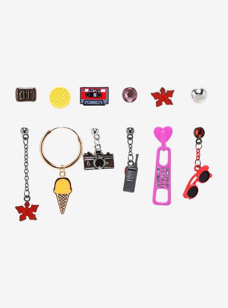 Stranger Things Icons Mismatch Earring Set | Hot Topic