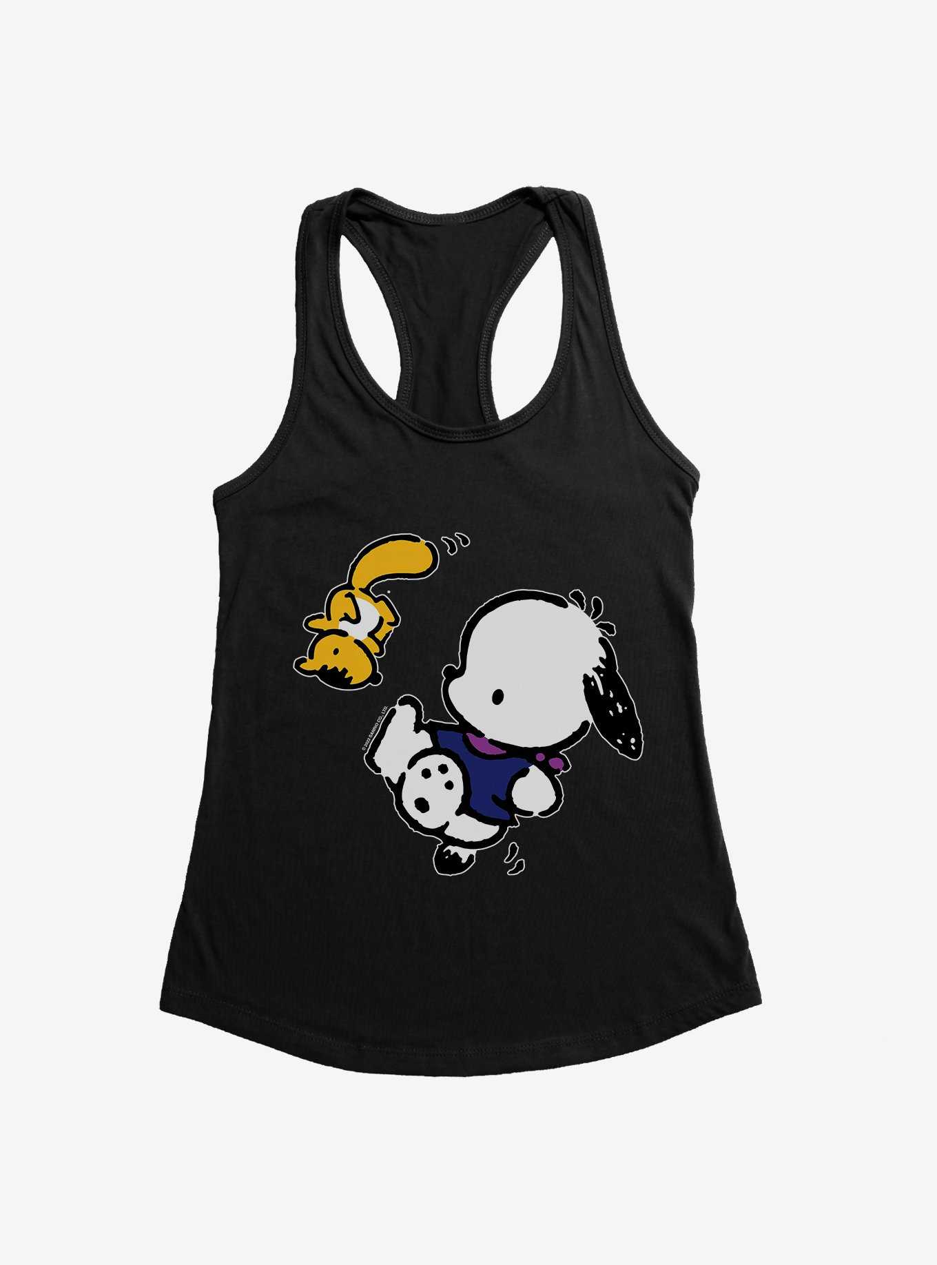 Pochacco Hanging Out With Mon-Mon Womens Tank Top, , hi-res