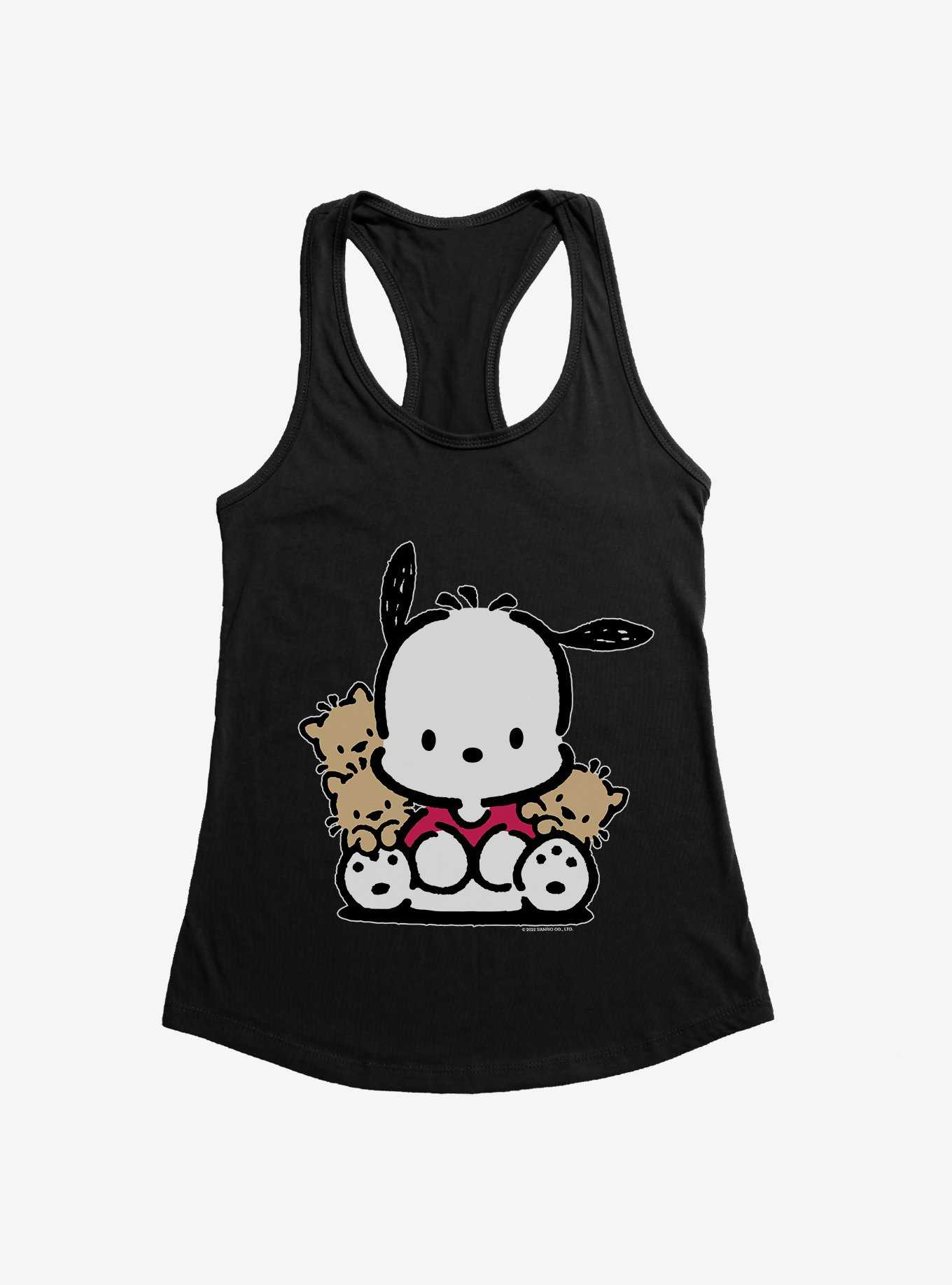Pochacco Sitting With Friends Womens Tank Top, , hi-res