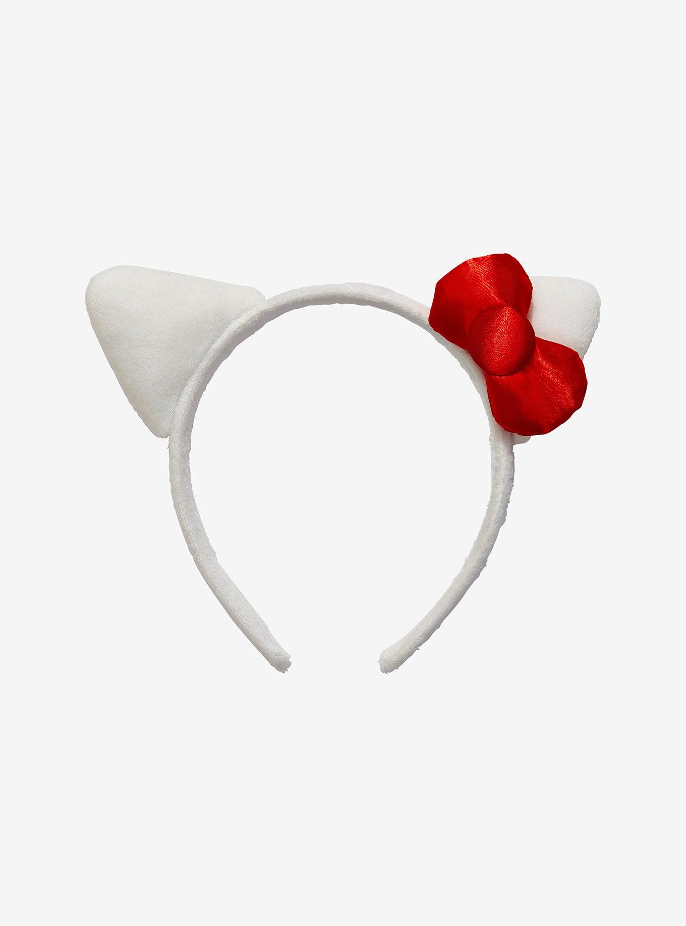 Hello Kitty Ears Cosplay Headband Hot Topic