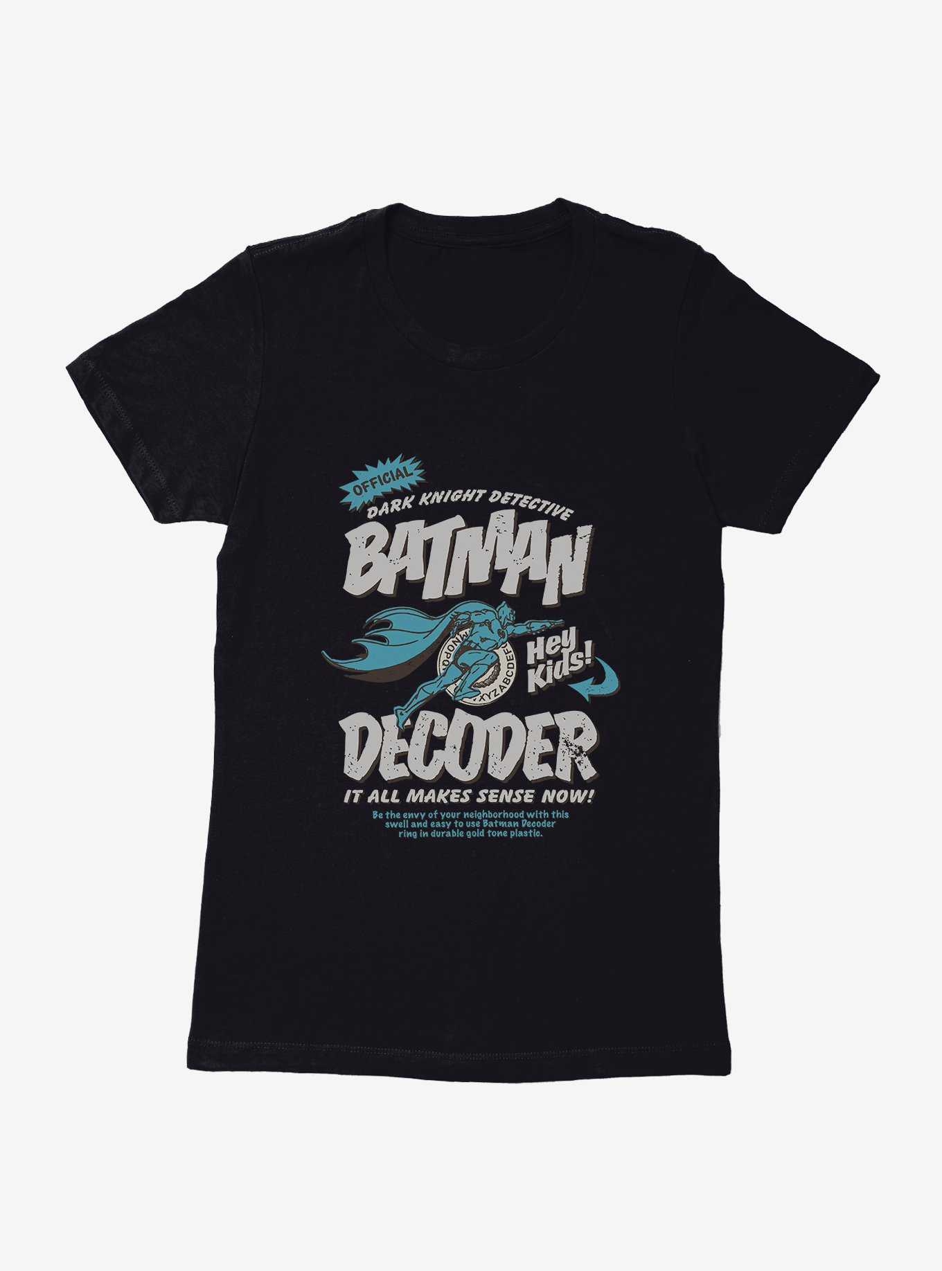 DC Comics Batman Decoder Ad Womens T-Shirt, , hi-res