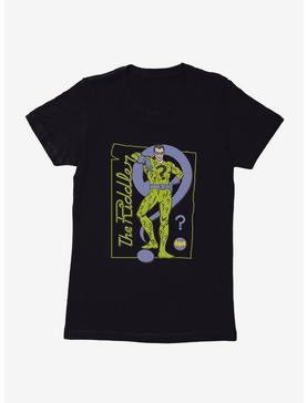 DC Comics Batman The Riddler Portrait Womens T-Shirt, , hi-res