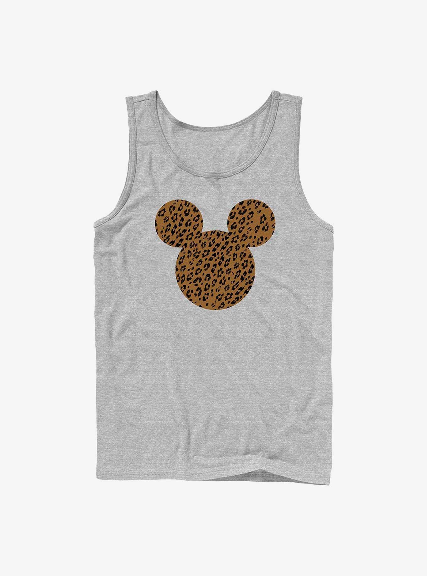 Disney Mickey Mouse Cheetah Mouse Tank Top, ATH HTR, hi-res