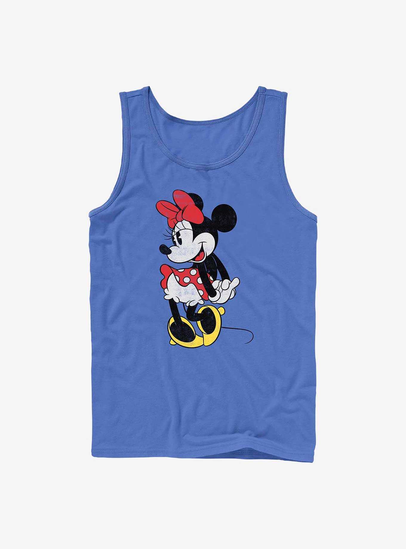 Men's Mickey & Friends Minnie Mouse Portrait Tank Top Black 2X Large 