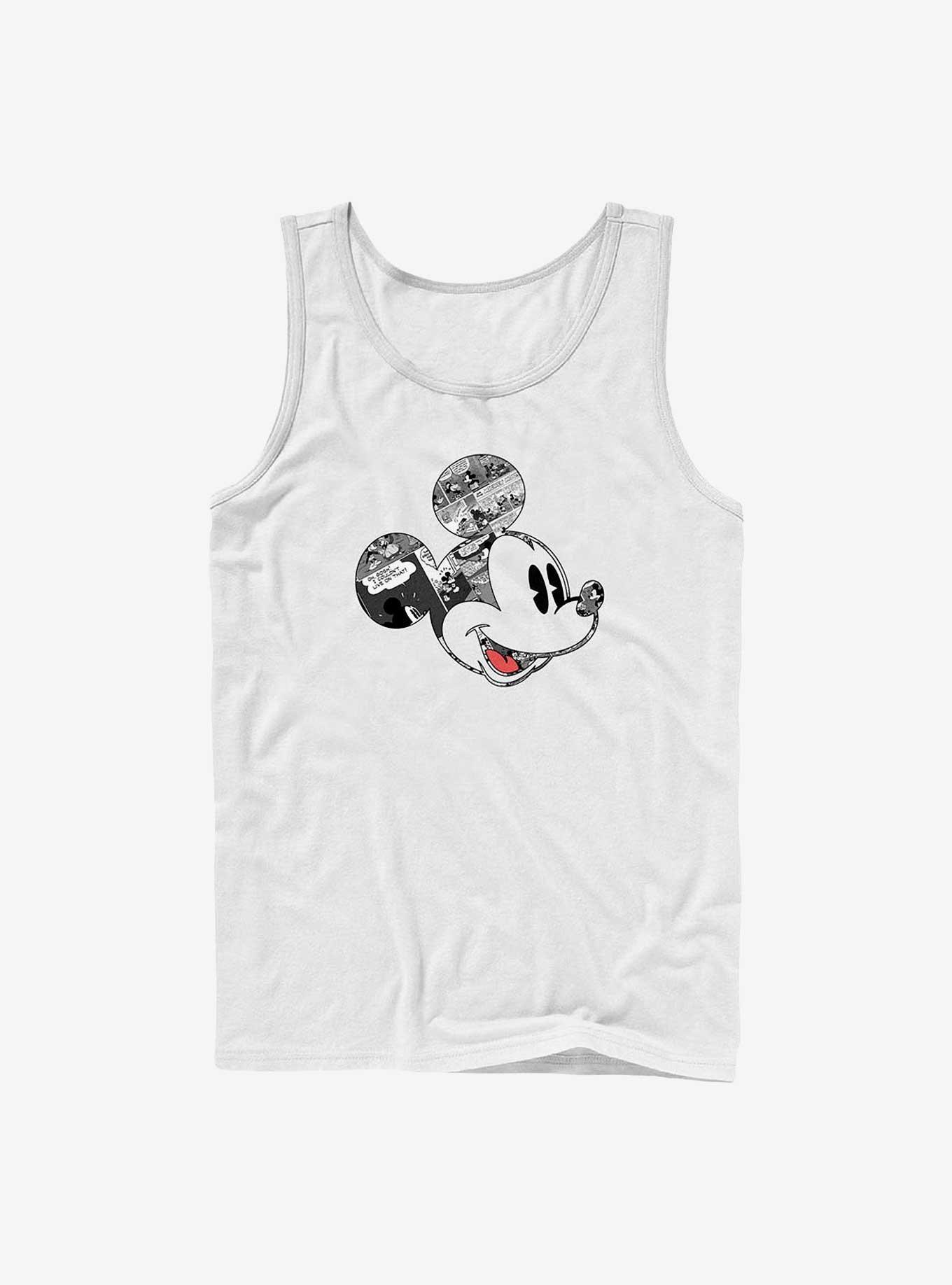 Disney Mickey Mouse Comic Mouse Tank Top, WHITE, hi-res