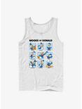 Disney Donald Duck Donald Moods Tank Top, WHITE, hi-res