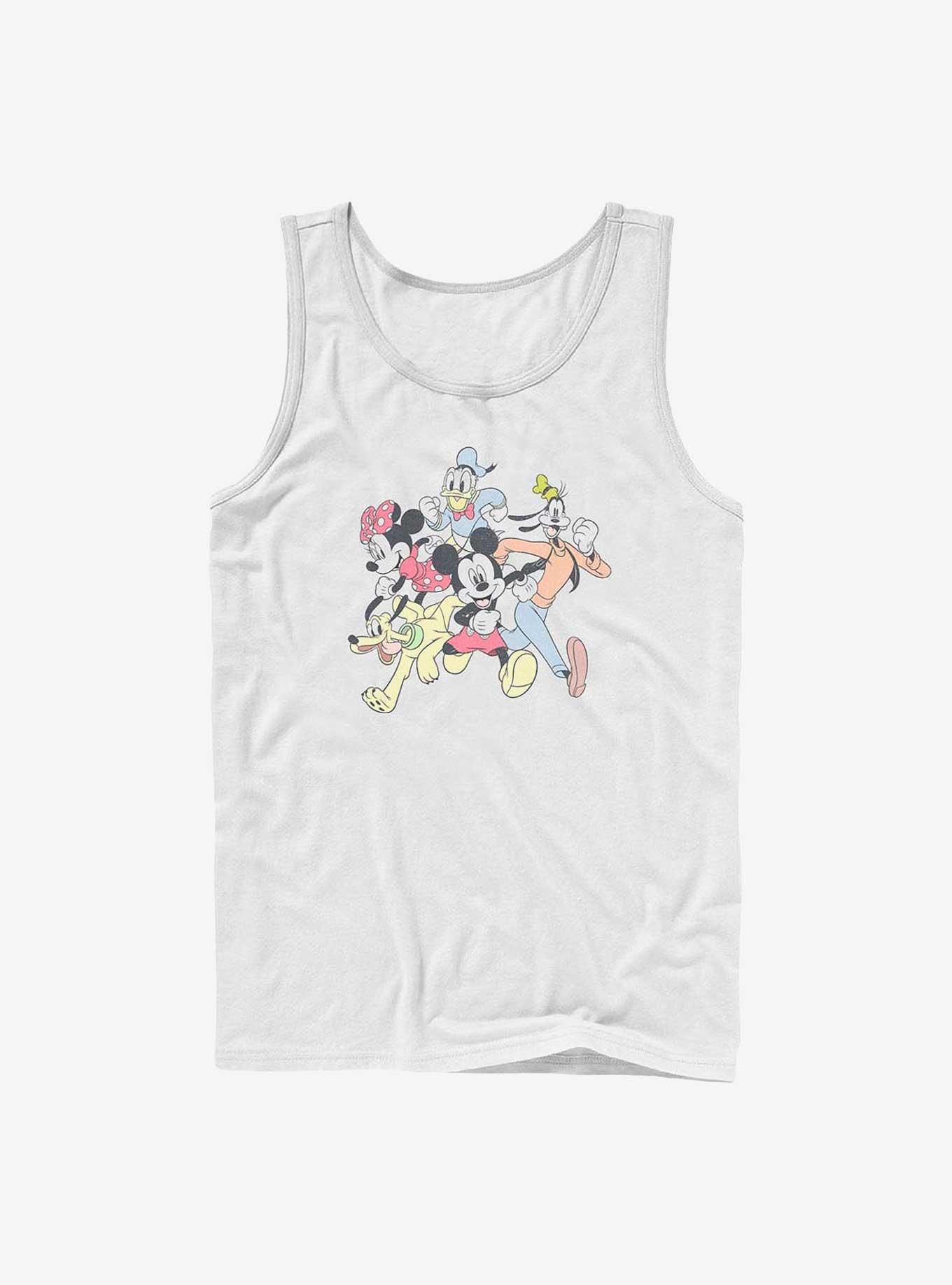 Disney Black and White Mickey Mouse Tank Top