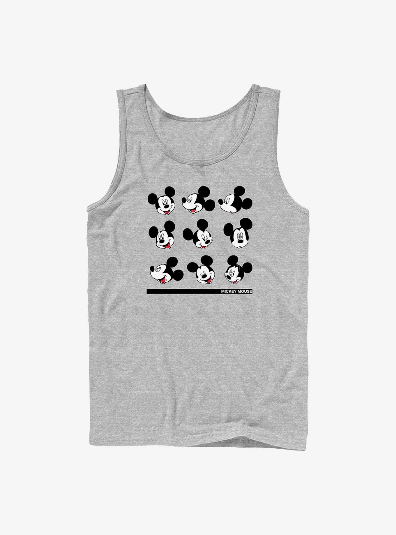 Disney Mickey Mouse Mickey Expressions Tank Top, ATH HTR, hi-res