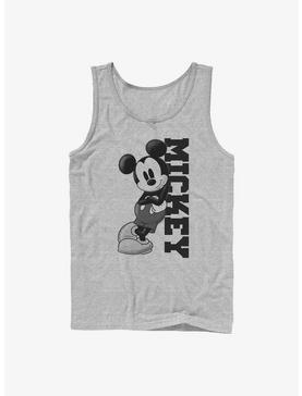 Disney Mickey Mouse Mickey Lean Tank Top, ATH HTR, hi-res