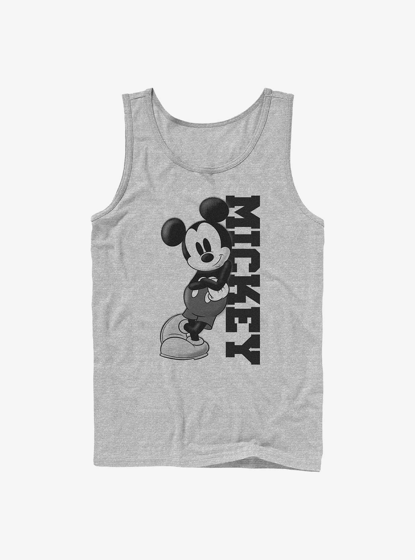 Disney Mickey Mouse Mickey Lean Tank Top, ATH HTR, hi-res